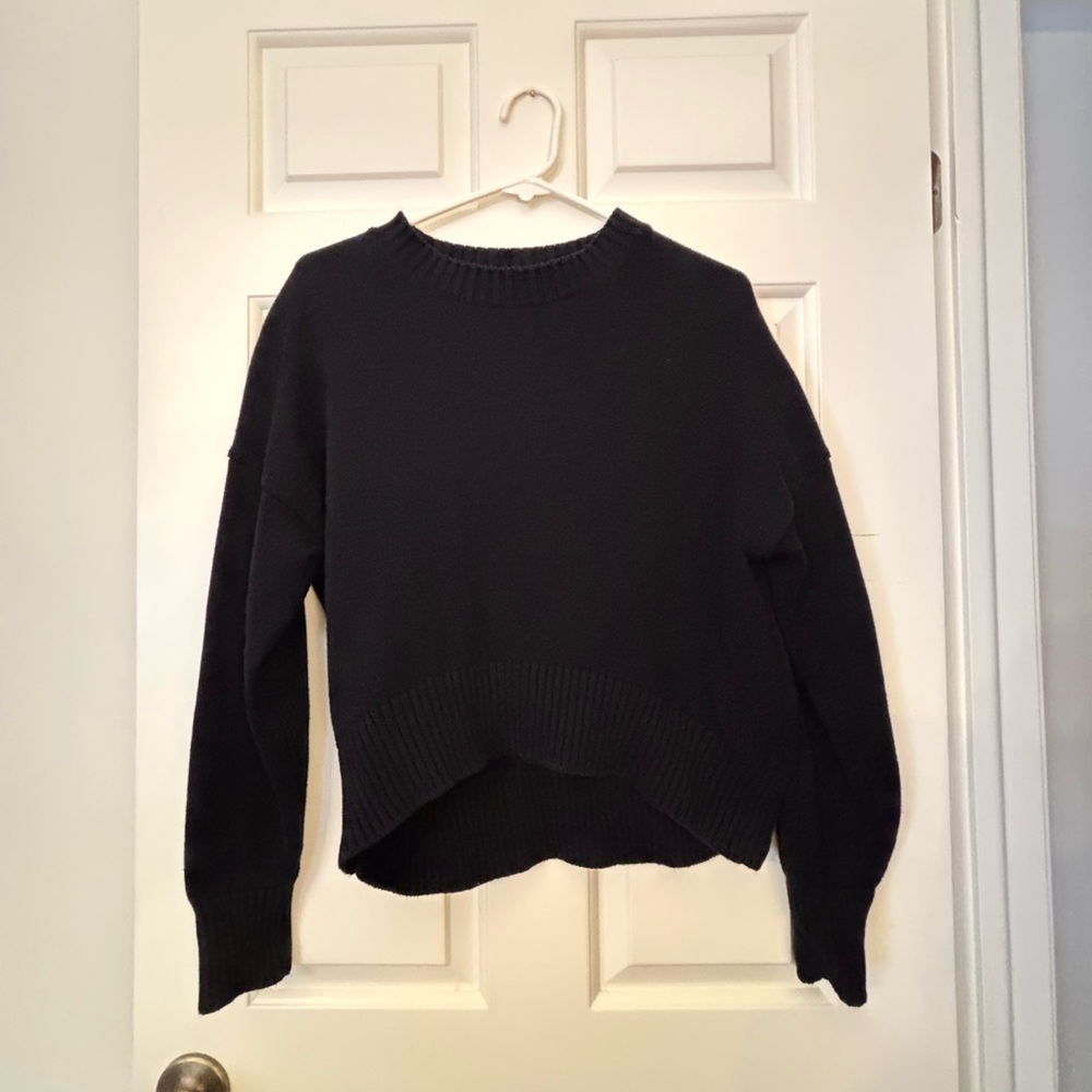 Quince Boyfriend Crew Sweater